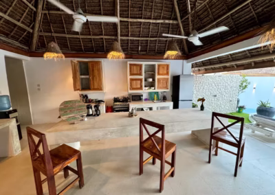 The Penthouse Villa Paje Kitchen