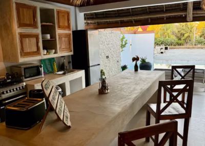 The Penthouse Villa Paje kitchen