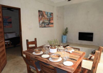 The Feel Free Villa Paje Villa Dining